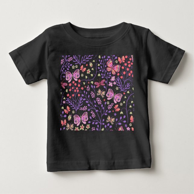 Smör och blommor Ro T Shirt (Framsida)