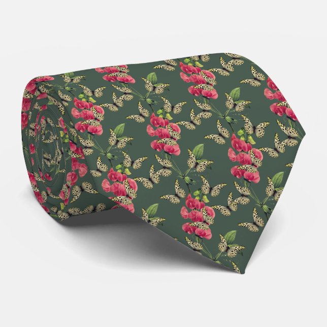 Smör och sötärtblommor, Grönt Slips (Rullad)
