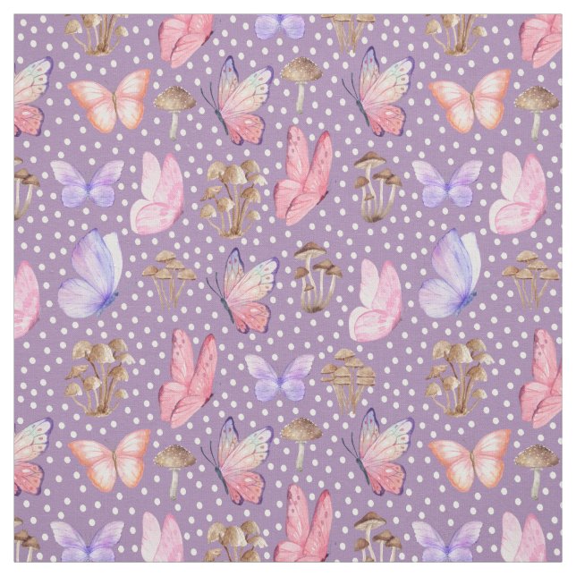 Smör och svampar på Lilan Tyg (Provkarta)