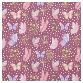 Smör och svampar på Mörkens Rosa Tyg