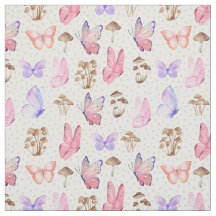 Smör och svampar på vitt