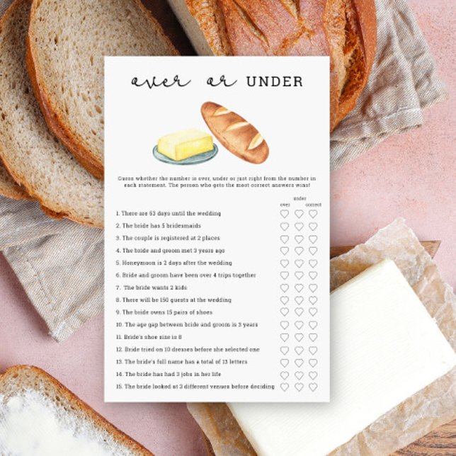 Smör - Över- eller Under-möhippa-spel (Skapare uppladdad)