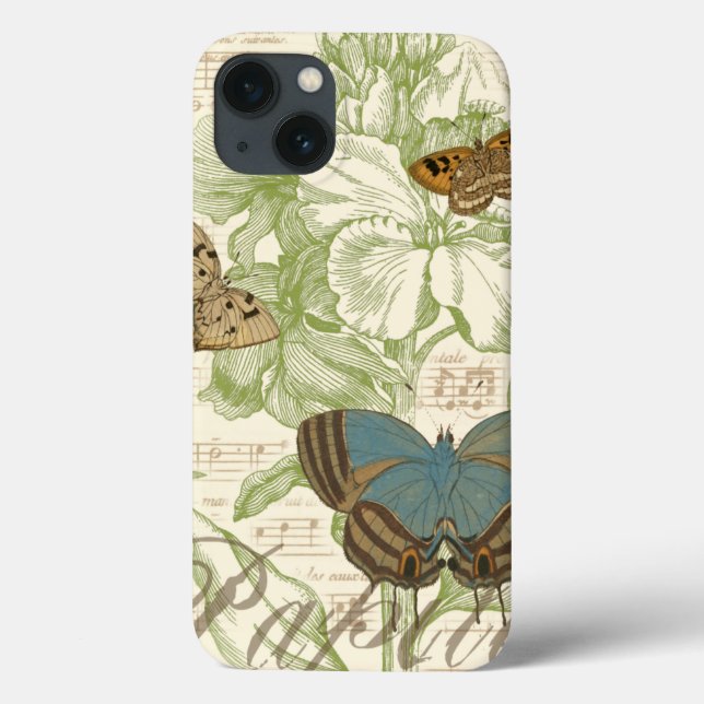 Smör på Lakan Music med Blommigt Design (Baksida)