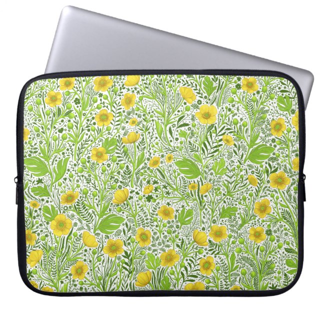 Smör på vita laptop fodral (Framsidan)