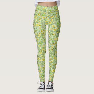 Smör på vita leggings