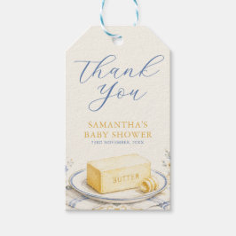 Smör Tro Det Smör Baby Shower Tacksam Presentetikett