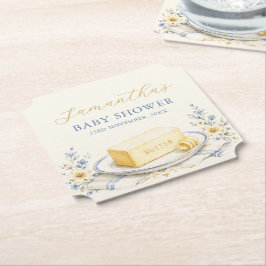 Smör Tro det Smör Baby Shower Underlägg Papper