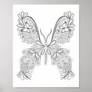 Smörblommor #3 Detaljerad Färgning Poster