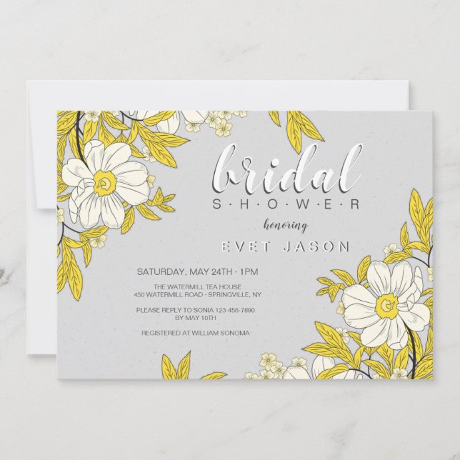 Smörblomsbad Inbjudan (Framsida)