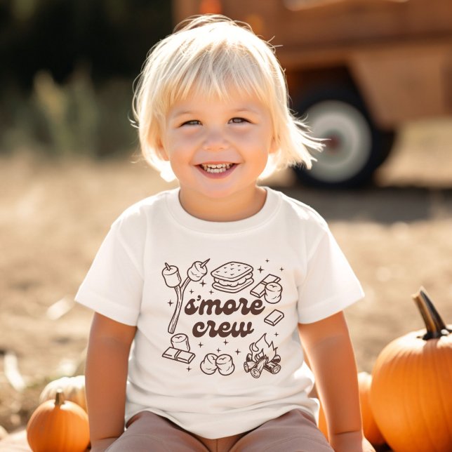 S'more Crew Camping Lover Toddler Tshirt T Shirt (Skapare uppladdad)
