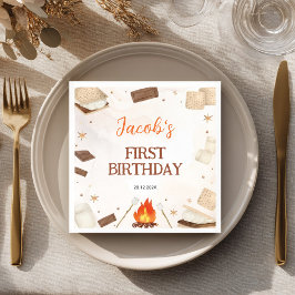S'more-eldagsfirande servetter