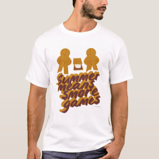 Smore Games Roligt Boardmatch Design för sommarspe T Shirt