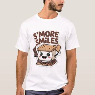 S'more Leenden Söt Kawaii Camping T Shirt