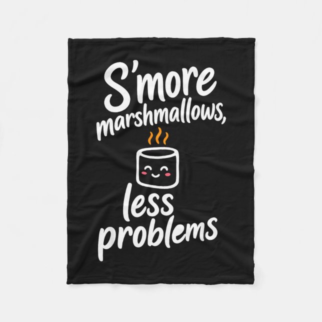 S'more-marshmallows  fleecefilt (Framsidan)