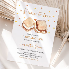 S'more to Love Baby Shower Inbjudningar