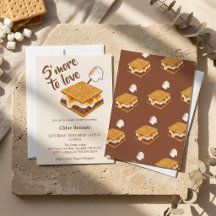 S'more To Love Vinter Camping Baby Shower