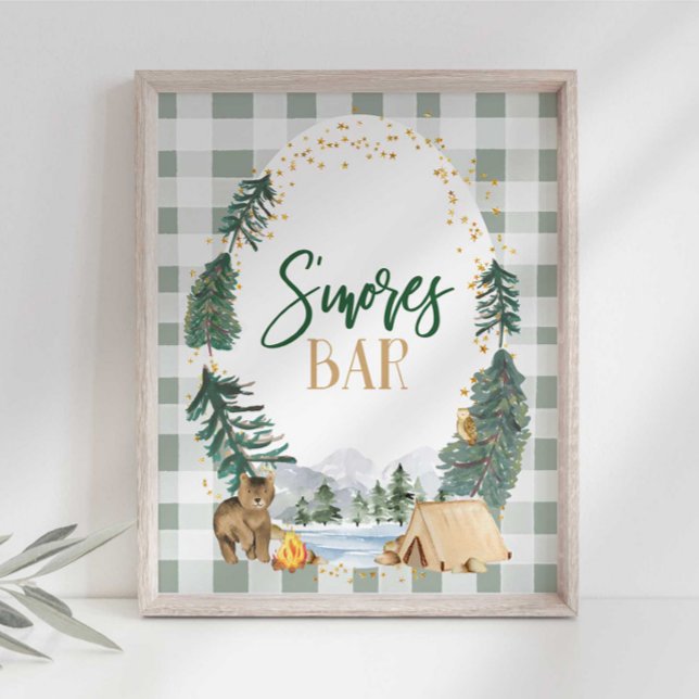 S'mores Bar Festskylt Poster (Skapare uppladdad)