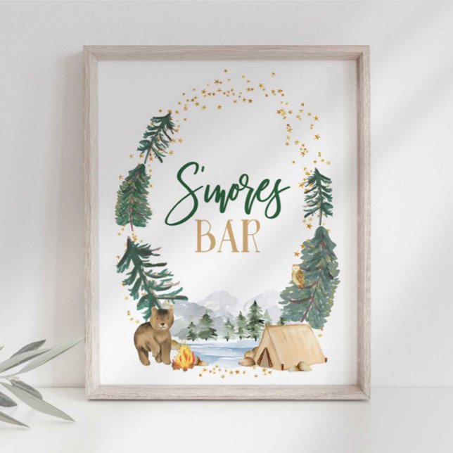 S'mores Bar Festskylt Poster (Skapare uppladdad)