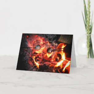 "S'mores" födelsedagskort Kort