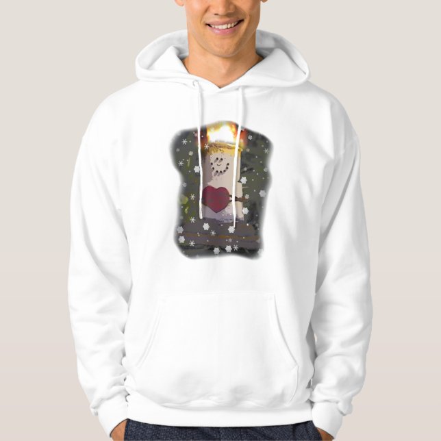 S'Mores I Burn for U Snögubbe Sweatshirt (Framsida)