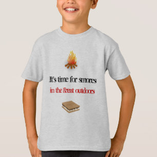 Smores i det underbart utomhus t shirt