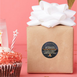 S'mores Kul Bålplats Trädgårdsgrillning Vännergivn Runt Klistermärke