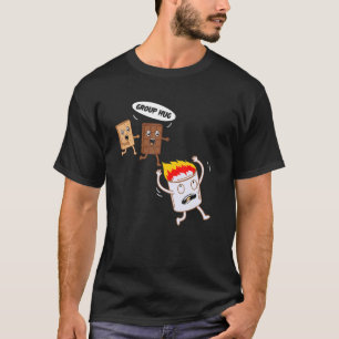 Smores S.mores Marshmallow Camping Roasting Bonfir T Shirt