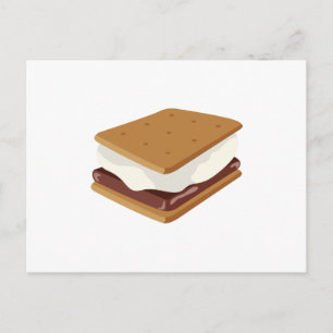 Smores Sandwich Vykort