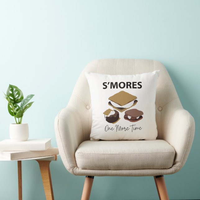 Smores S'mores Efterrätt En Gång Till Smore Kudde (Stol)
