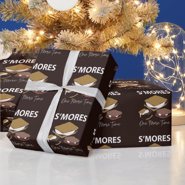 Smores S'mores Efterrätt En Gång Till Smore Presentpapper (Helgdagar)