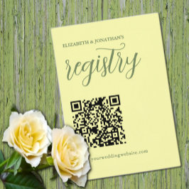 Smörets Gult och Bröllop-register med minimala lag Tilläggskort