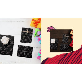 Smörfärgade skript ro guld namn