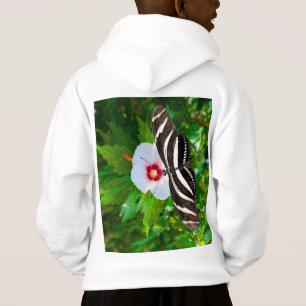 Smörfjärilsmusslor på Hibiscus Red T-Shirt