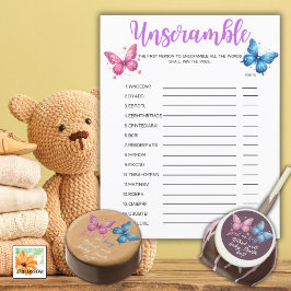 Smörfly Gender Reveal Party Baby