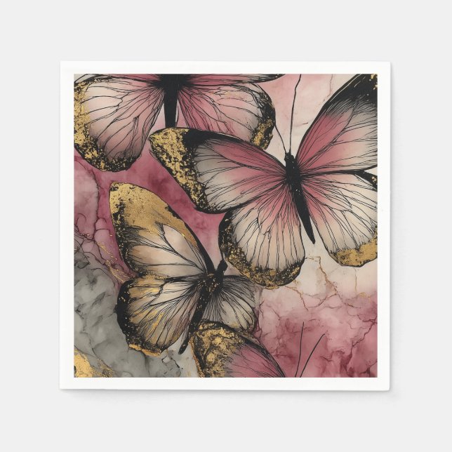 Smörflygare Pappersservett (Framsidan)