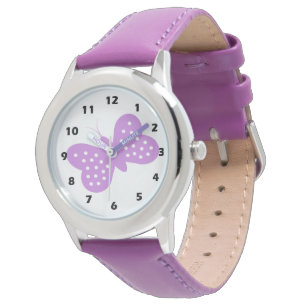 Smörflygdesign Armbandsur