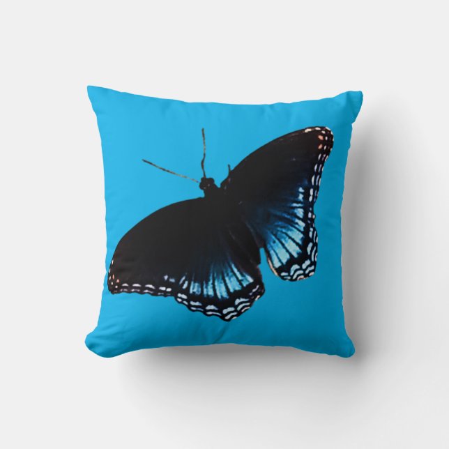 Smörflygdesign Kudde (Framsida)