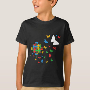 Smörflygets autism väcker Autism Autism Awareness T Shirt