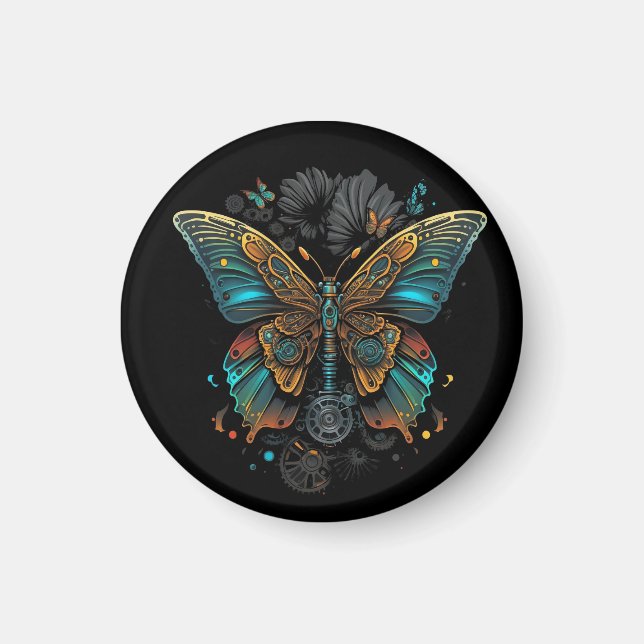 Smörflygets utformning magnet (Framsidan)