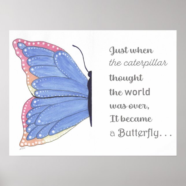 Smörflyginspiration Poster (Framsidan)