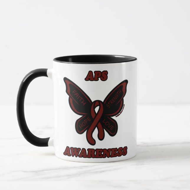 Smörflygning/medvetenhet...APS Mugg (Vänster)