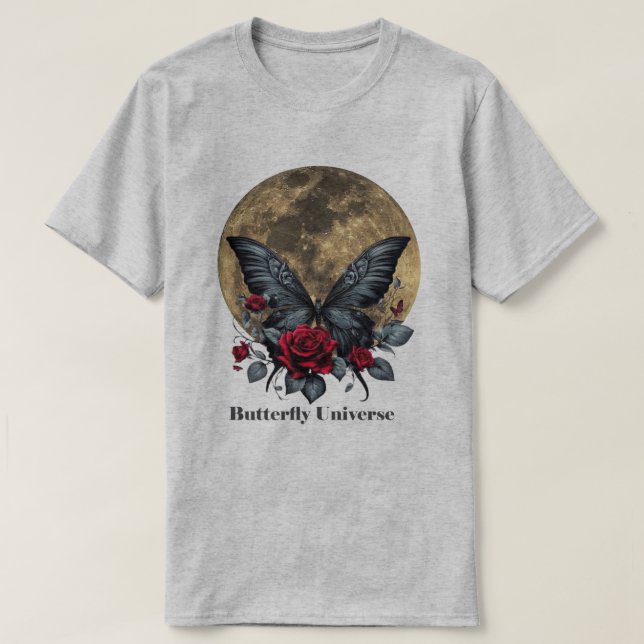 smörflygskjorta t shirt (Design framsida)
