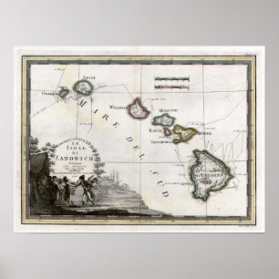Smörgås för 1798 kartaLe Isole di Poster