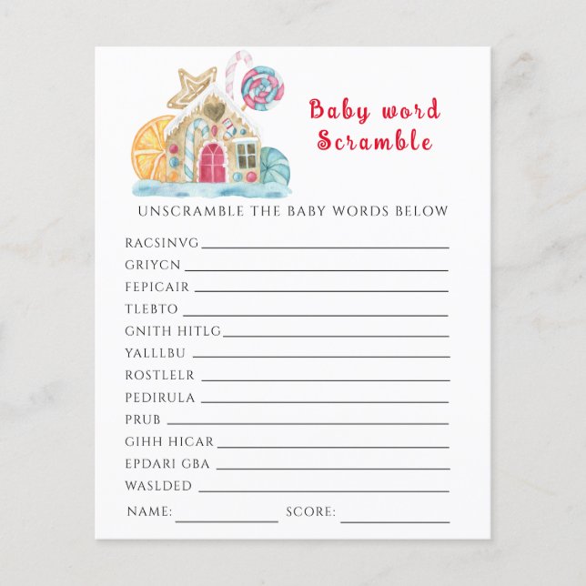 Smörgås hus för barn - Baby förvirring (Framsida)