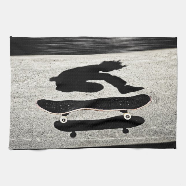 smörgås skateboard kökshandduk (Horisontell)