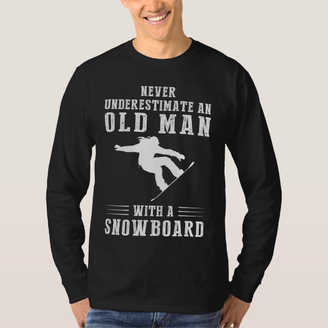 Smörgåsar och sjömil: Gamla Masters Snowb T Shirt (Framsida)
