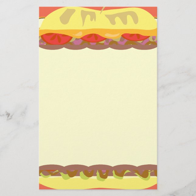 Smörgåsbrevpapper Brevpapper (Framsida)