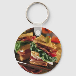 Smörgåsen ifrågasätter Keychain Nyckelring