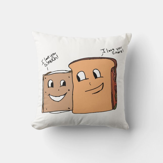 Smörgåskärlek kudder kudde (Framsida)