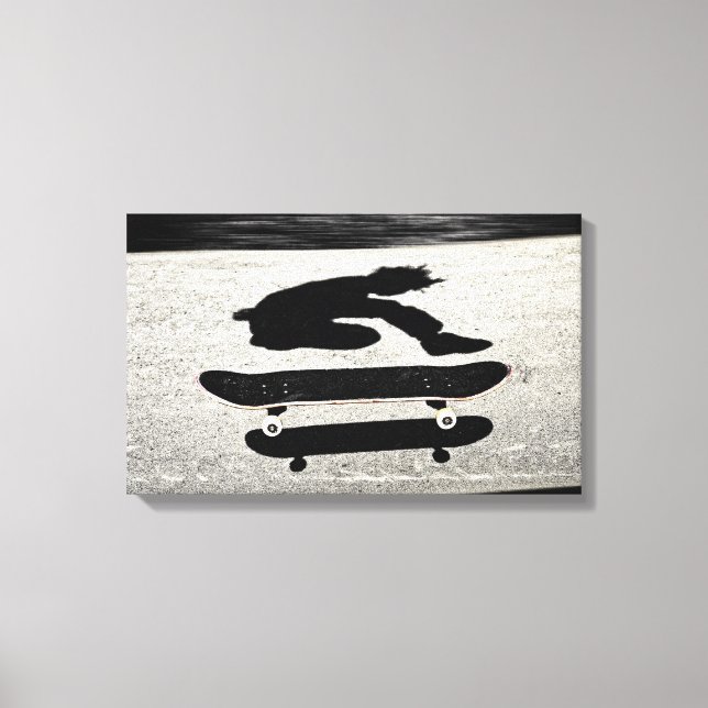 smörgåsskateboard canvastryck (Framsida)